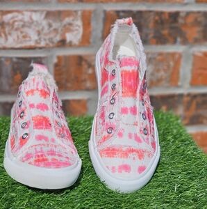 NEW CORKYS FOOTWEAR women's Pink Tye Dye Sneakers, Size 9 Nwob
